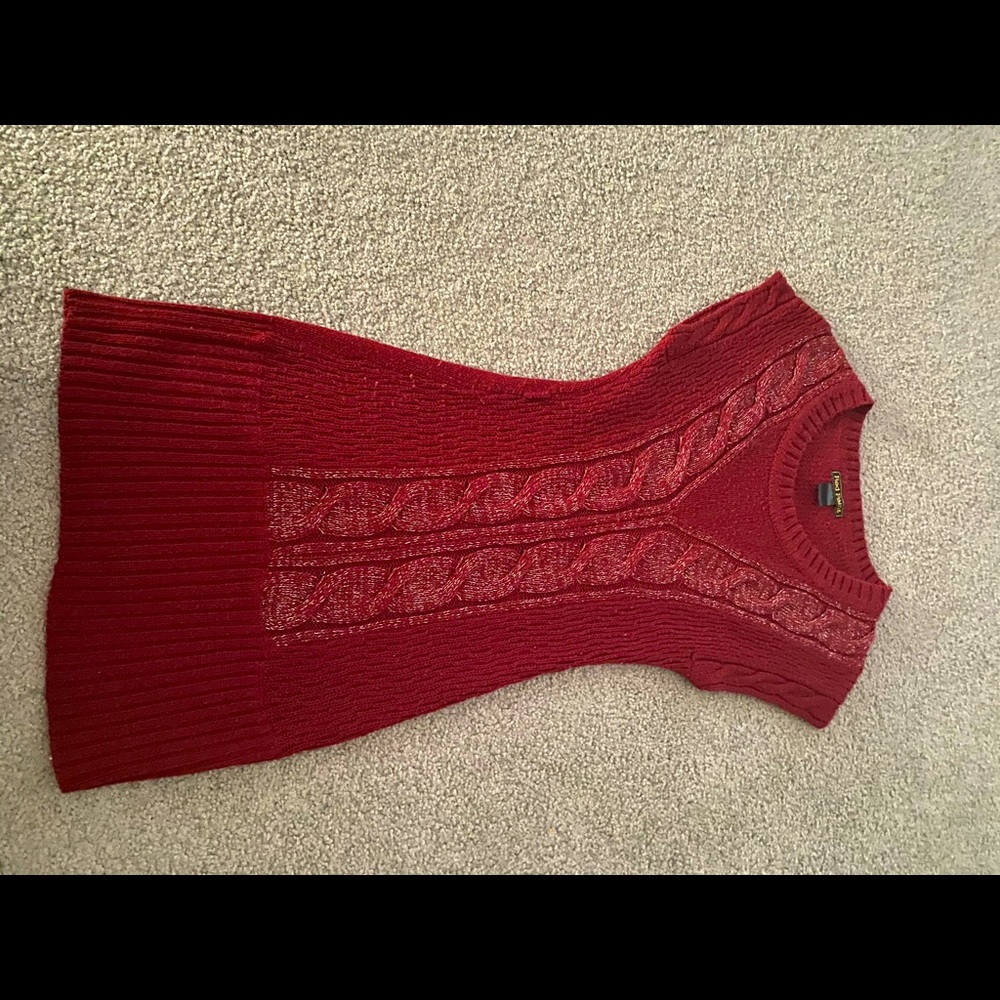 Red Sweater Dress